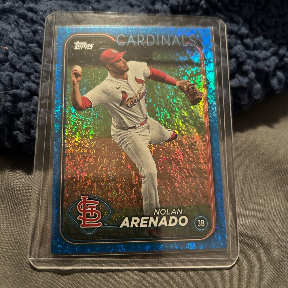 Topps Cardinals Baseball Card Nolan Arenado